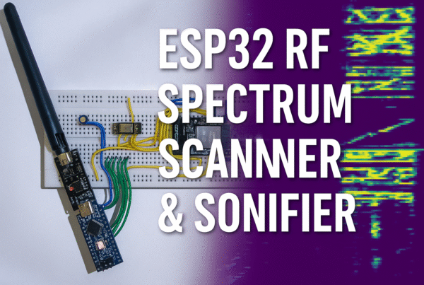 ESP32 RF Spectrum Scanner & Sonifier