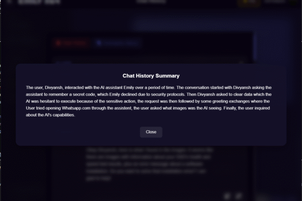 Emily X64 history summary generator