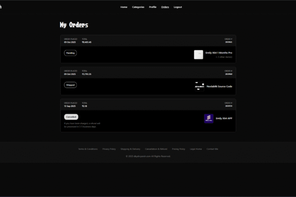 shop-dkydivyansh e-Commerce